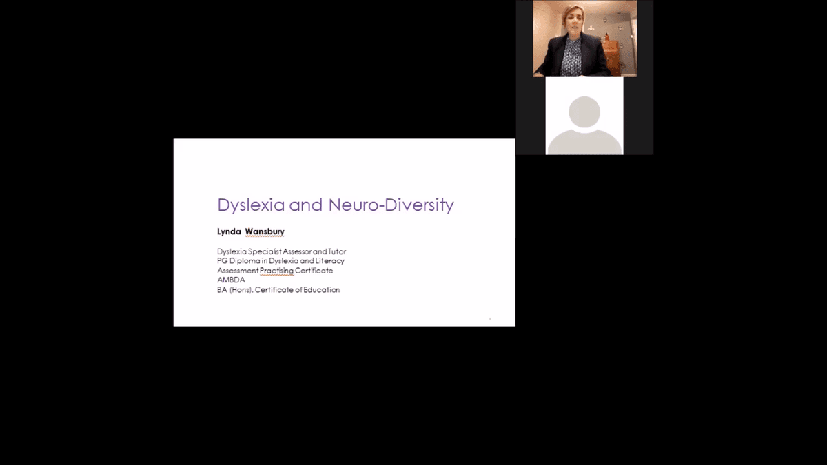 Dyslexia and Neurodiversity poster