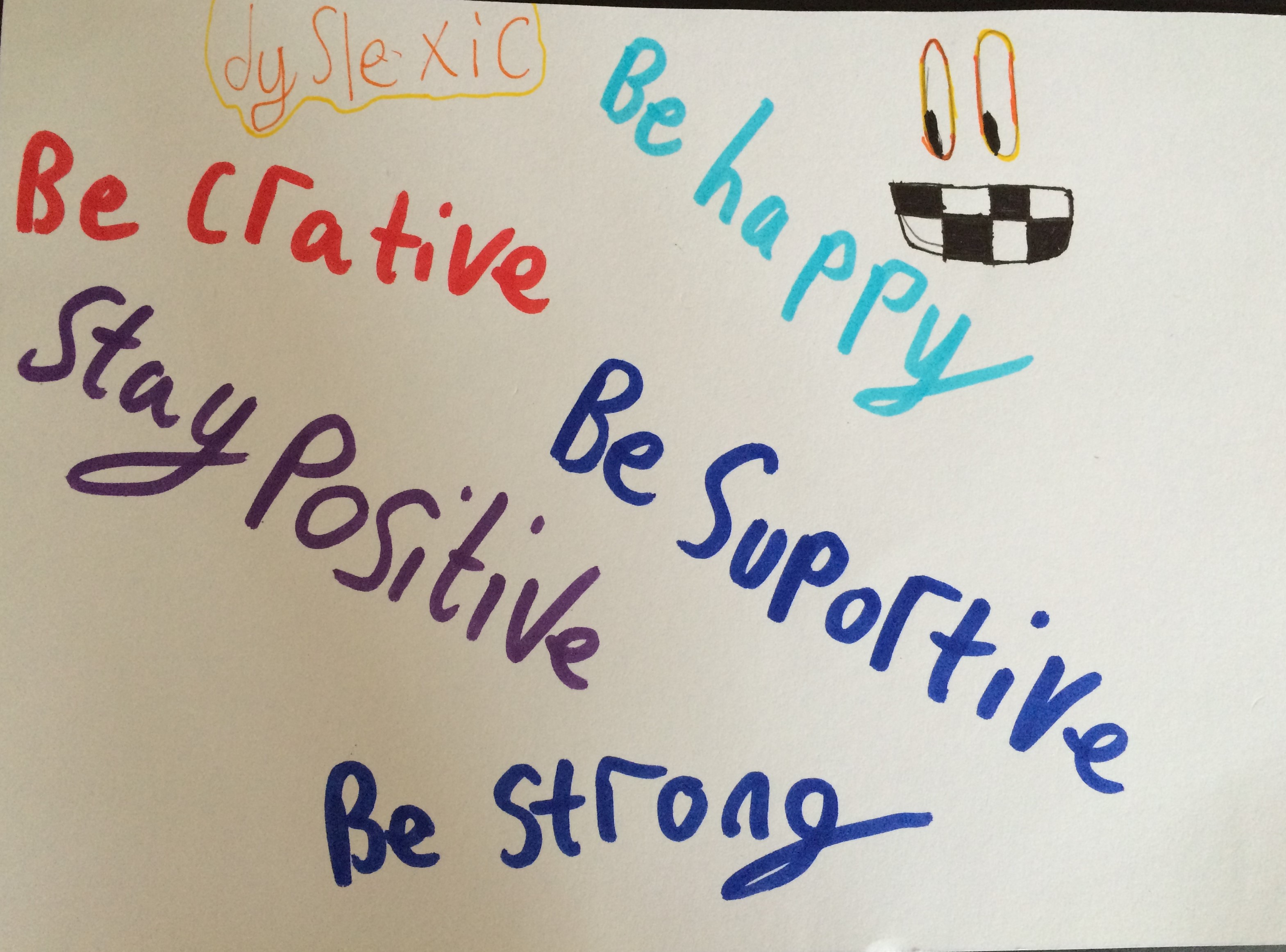 Young person's writing - artwork 1