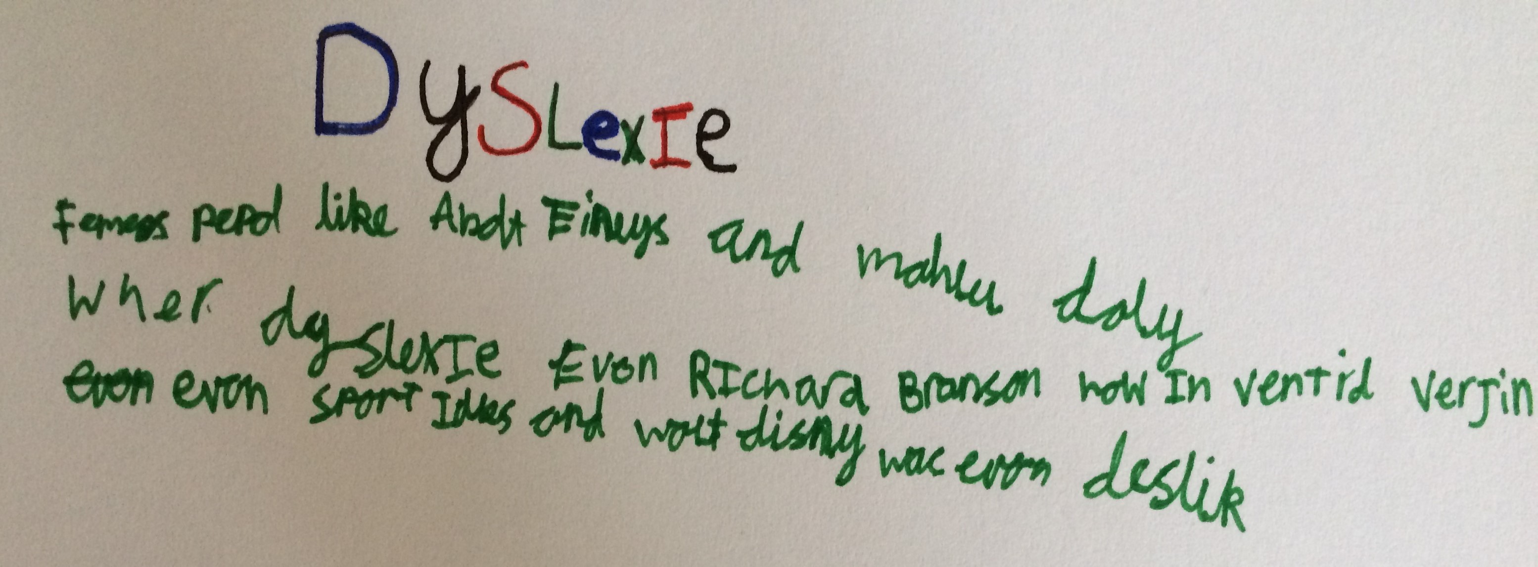Young person's writing - artwork 2