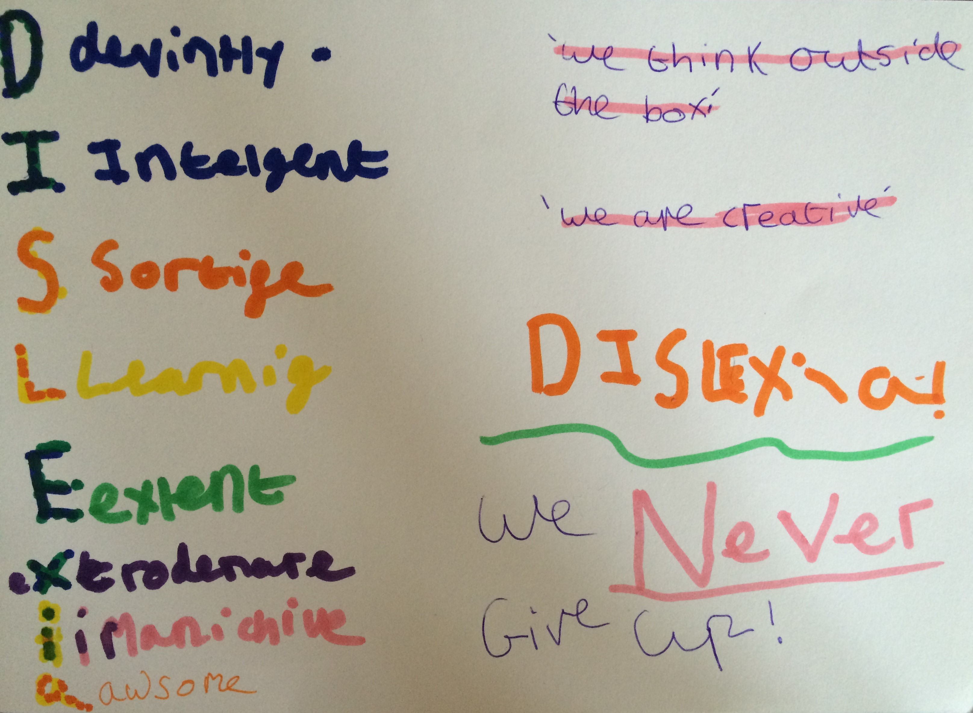 Young person's writing - artwork 3