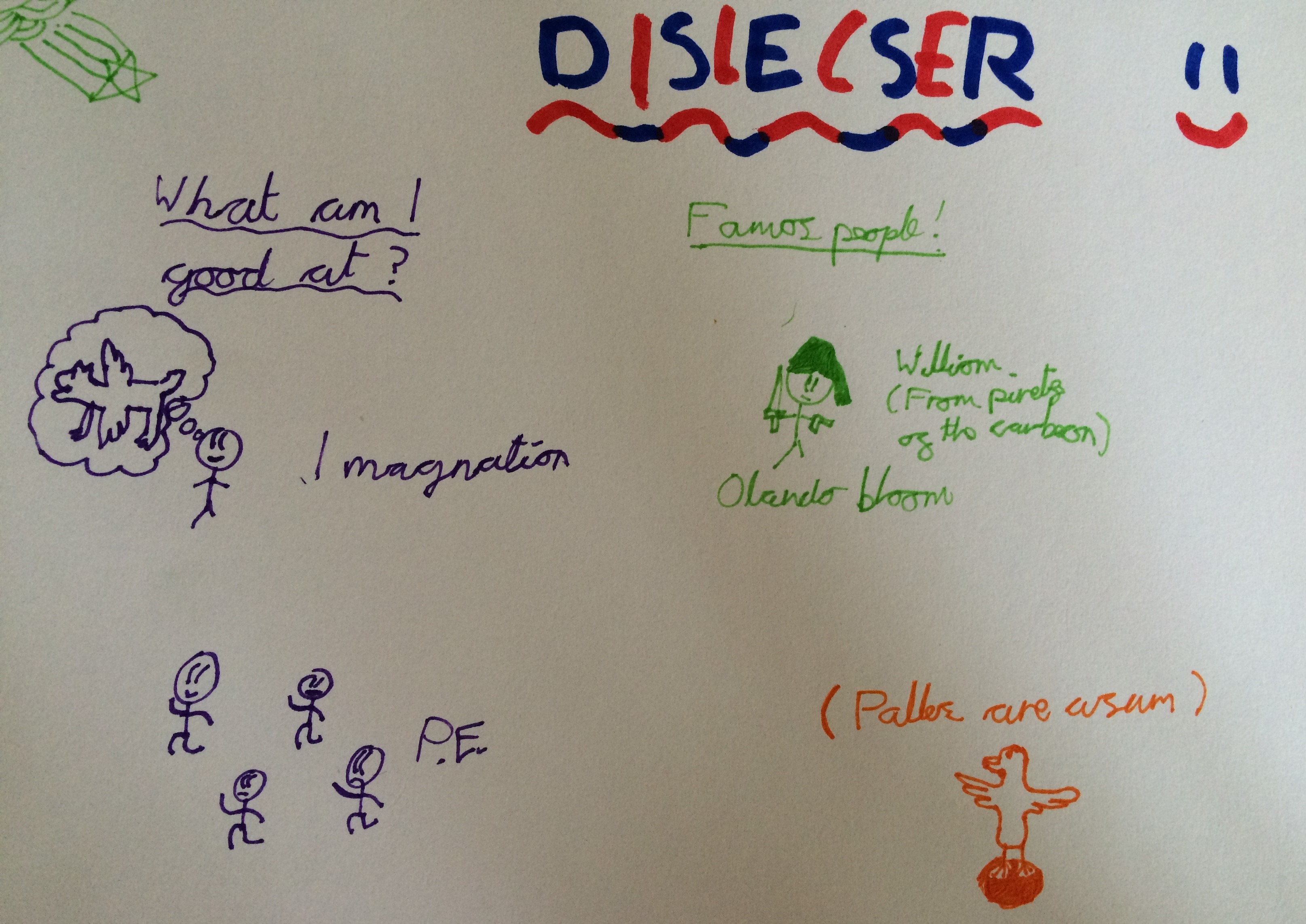 Young person's writing - artwork 4