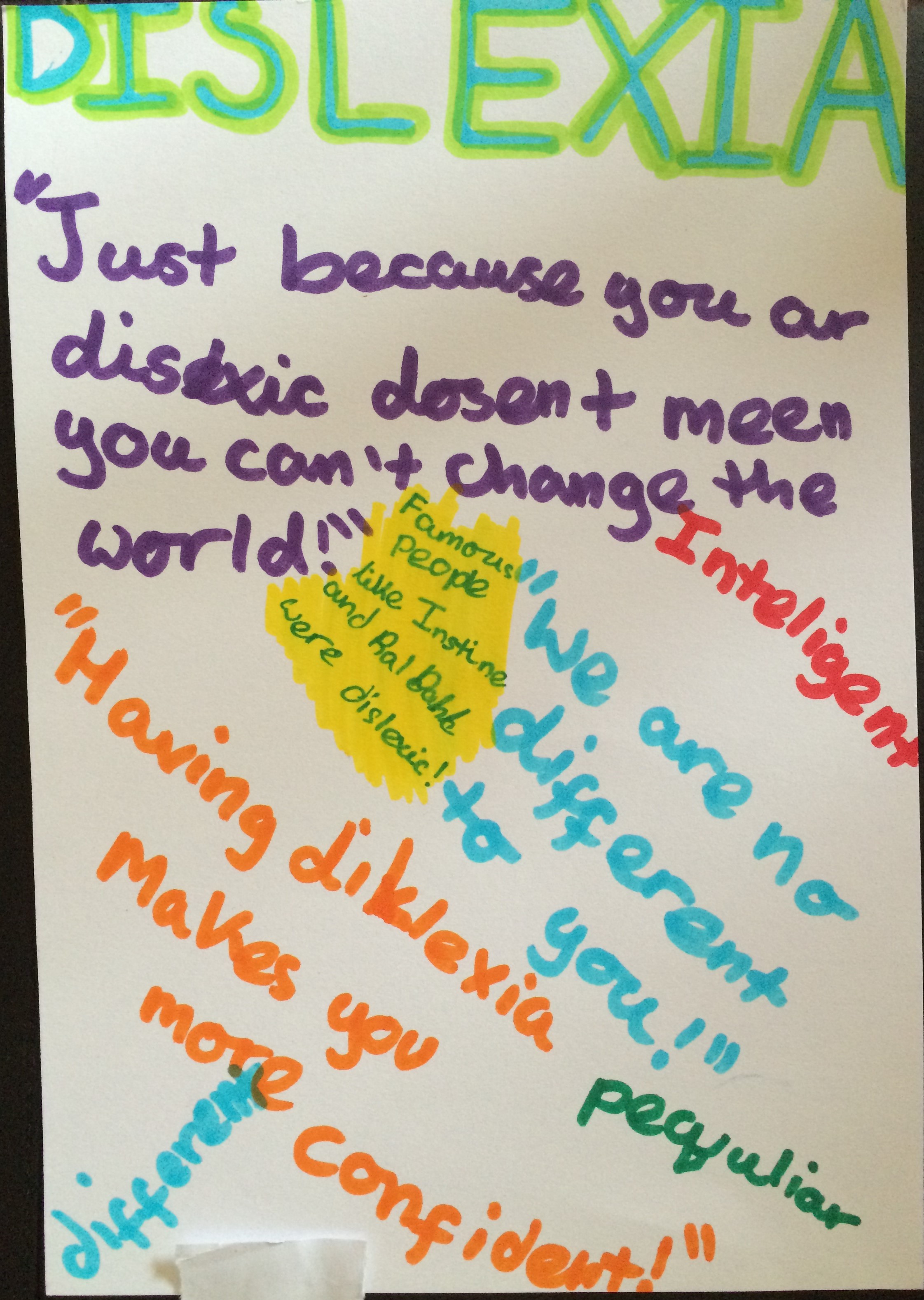 Young person's writing - artwork 6