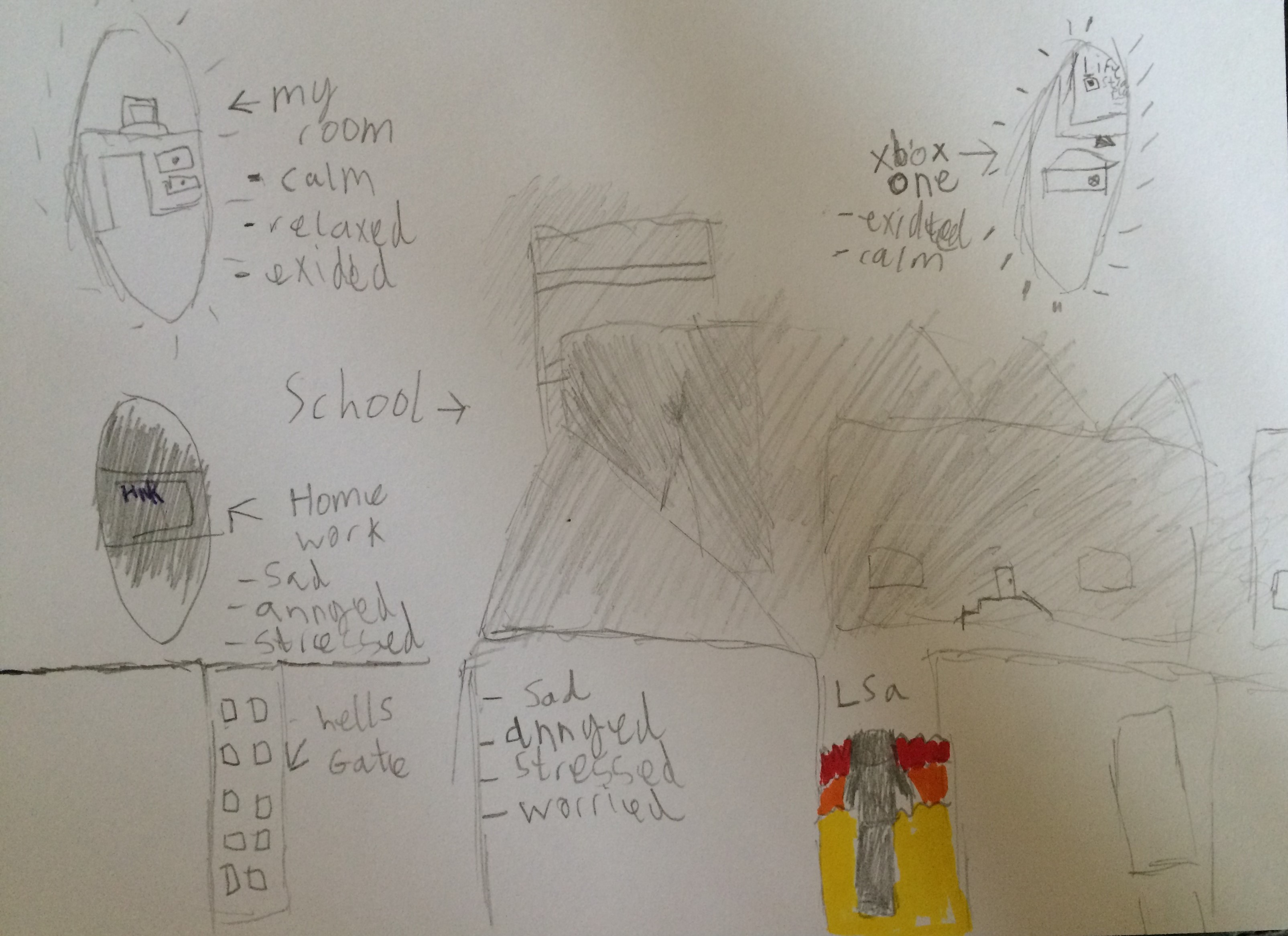 Young person's writing - artwork 9