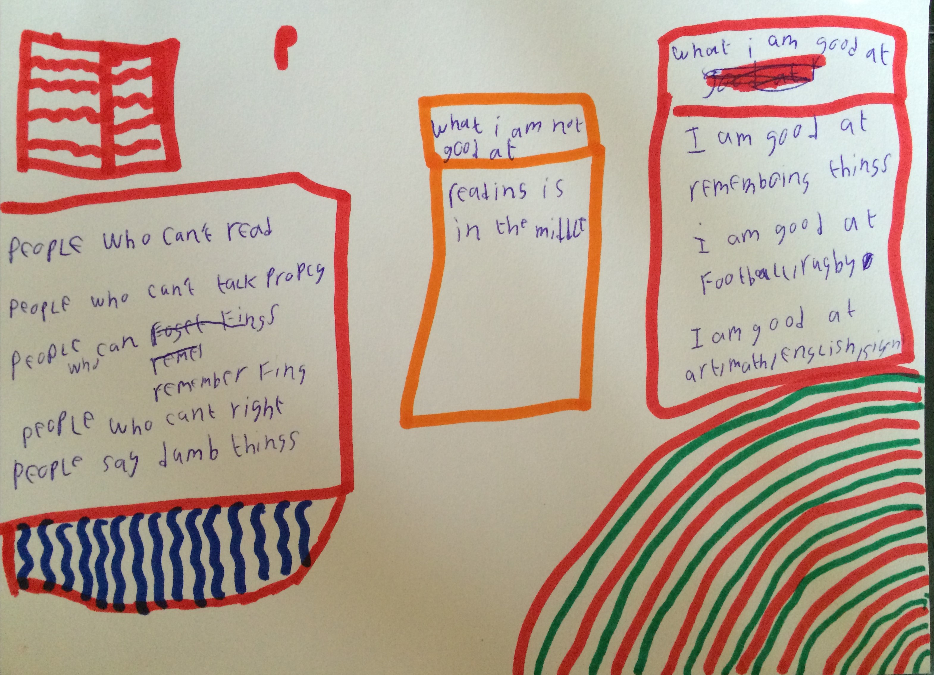 Young person's writing - artwork 13
