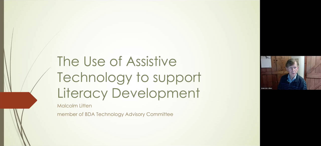 Talk on Assistive Technology poster