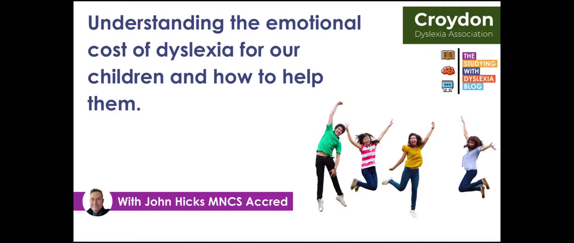 Understanding the emotional cost of dyslexia for our children and how to help them. poster