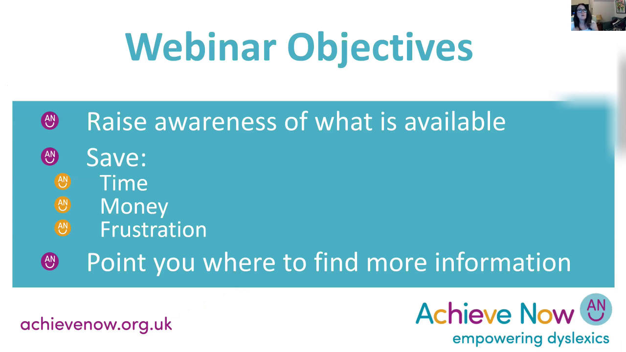 Technical Tips for Dyslexic Adults & Children poster